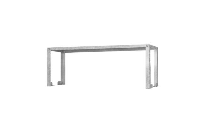 Полка-надстройка настольная ПННб - 800*400*400 "Base", цинк, 1 уровень
